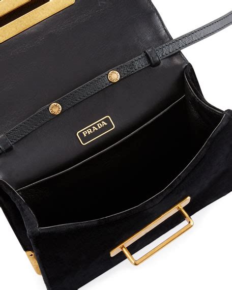 prada cahier black vlevet|prada cahier nero shoulder bag.